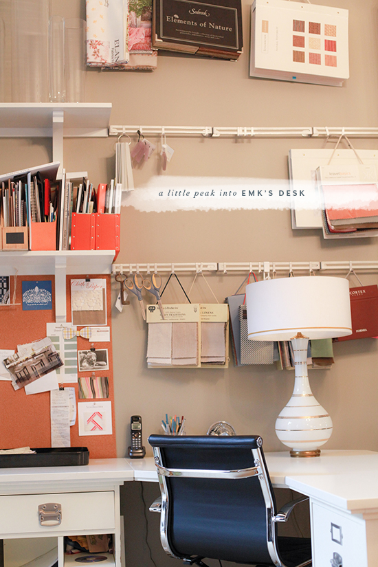Rethink Design Studio — studio tour — EMK's Desk