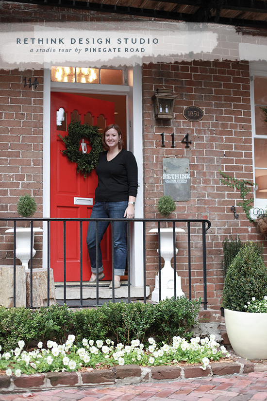 Rethink Design Studio — studio tour — front of the office